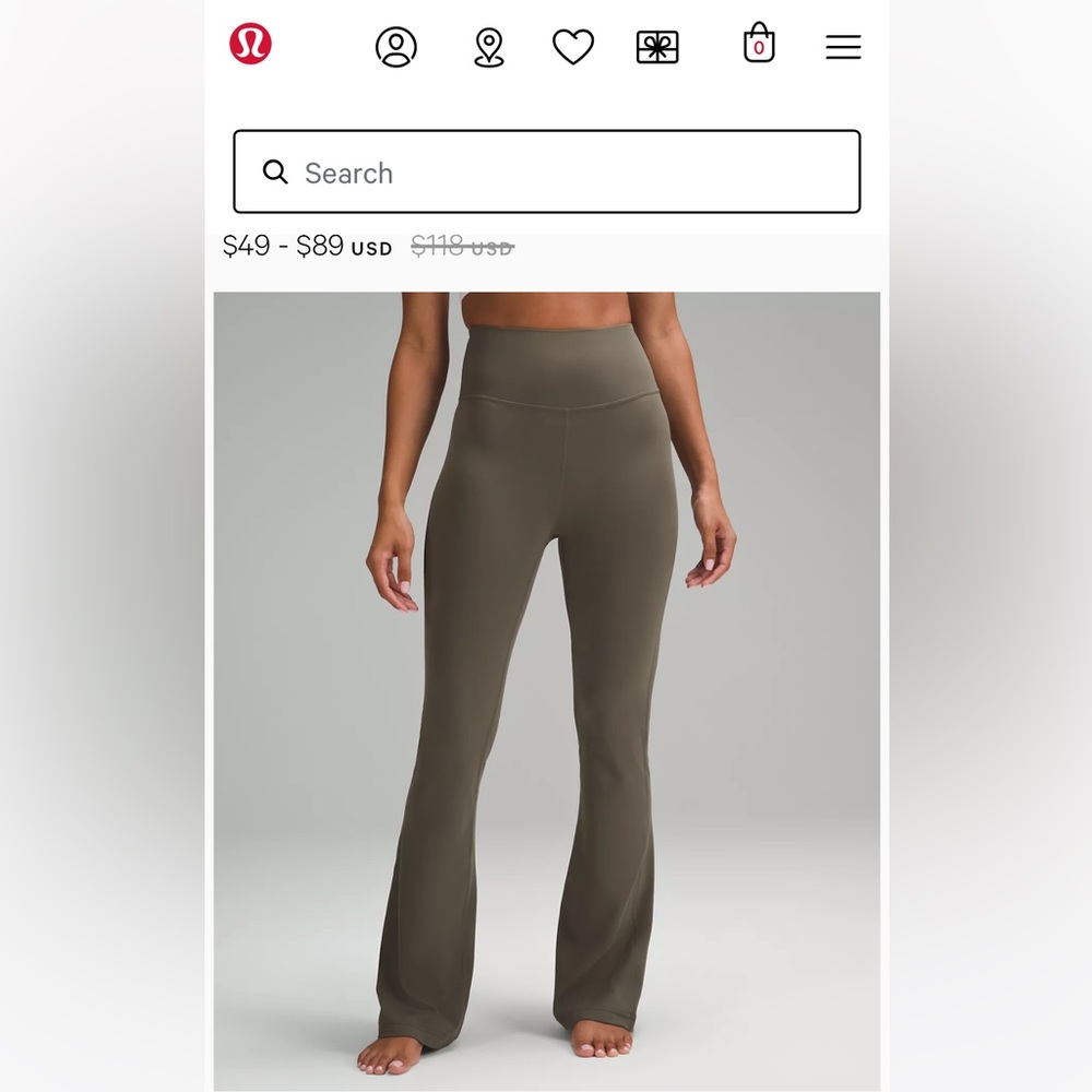 Groove Super-High-Rise Flared Pant Nulu *Regular